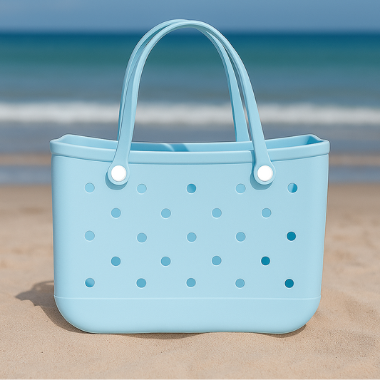 Light Blue Tote Bag